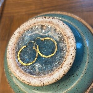 Elegant Gold Hoop Earrings